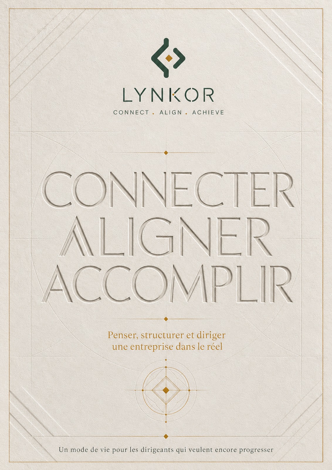 Livre LYNKOR — Connecter Aligner Accomplir